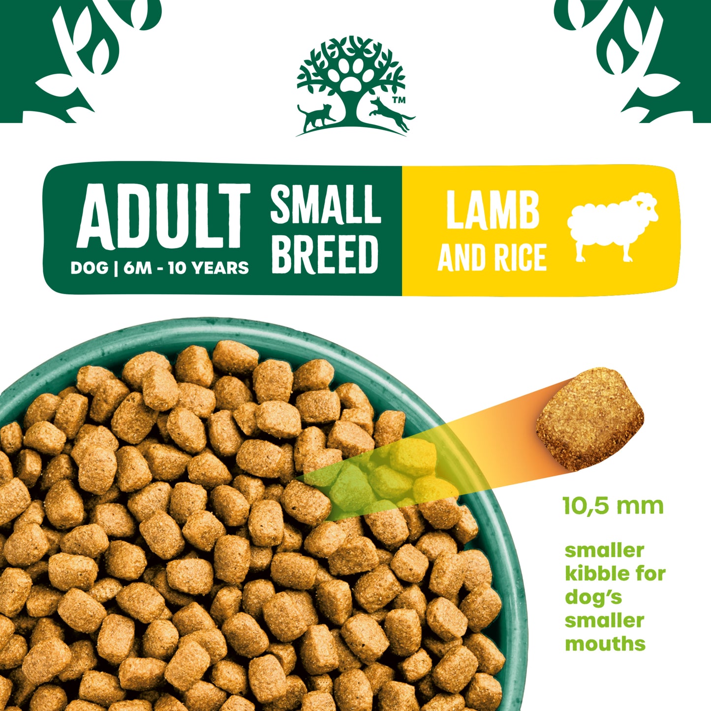 James Wellbeloved | Gluten Free Dry Dog Food | Adult Small Breed | Rich In Lamb & Rice