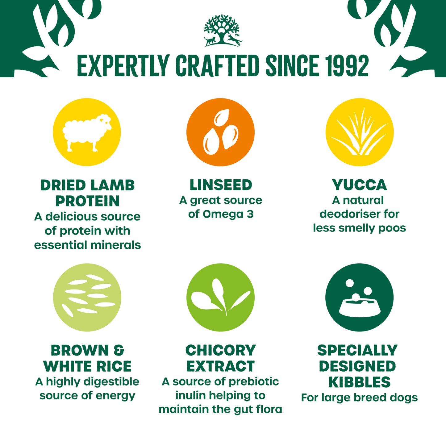 James Wellbeloved | Dry Dog Food | Adult Large Breed | Rich In Lamb & Rice