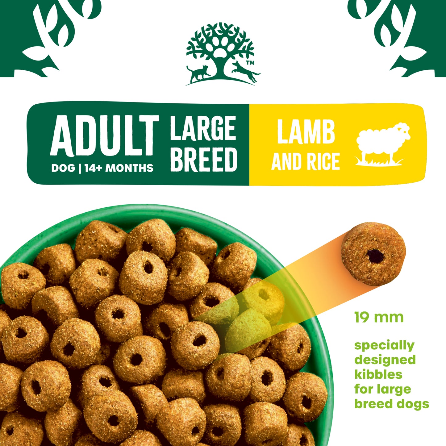 James Wellbeloved | Dry Dog Food | Adult Large Breed | Rich In Lamb & Rice