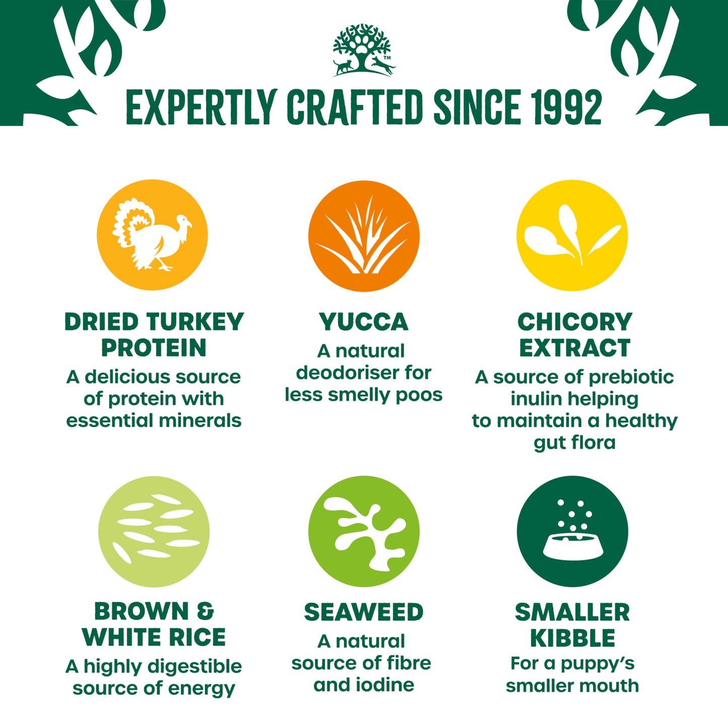 James Wellbeloved | Dry Dog Food | Puppy/Junior | Rich In Turkey & Rice