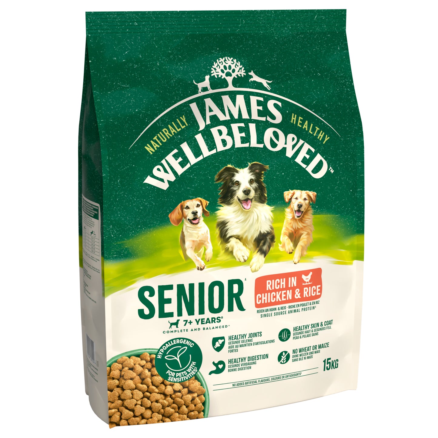 James Wellbeloved | Dry Dog Food | Senior | Rich In Chicken & Rice