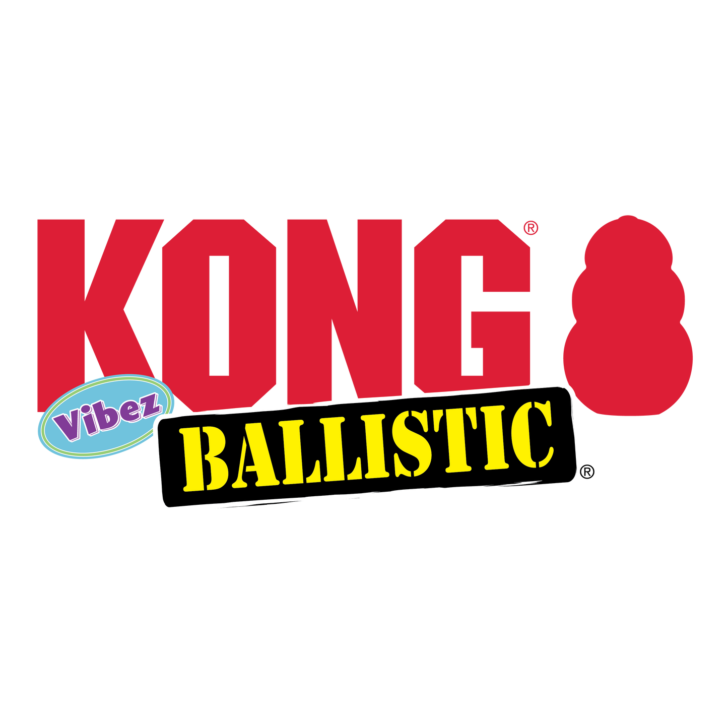 KONG | Ballistic Vibes Llamas | Dog Tough Plush Toy
