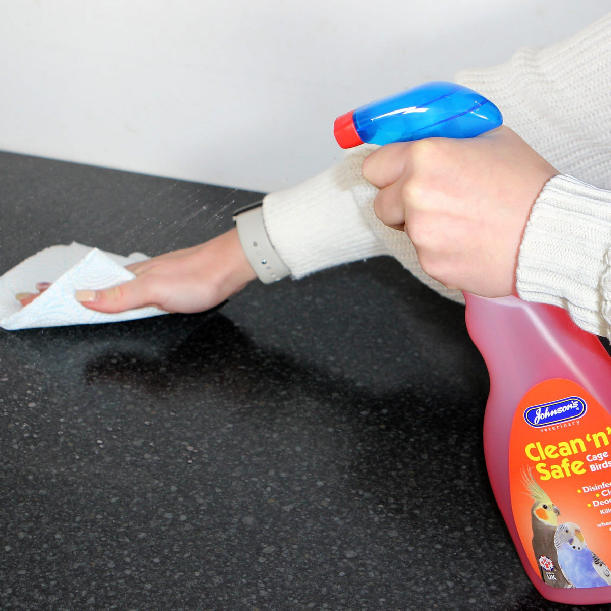 Johnson's Clean 'n' Safe Bird Cage Disinfectant Spray | 500ml