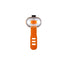 Orange Dog Walking Light on a white background