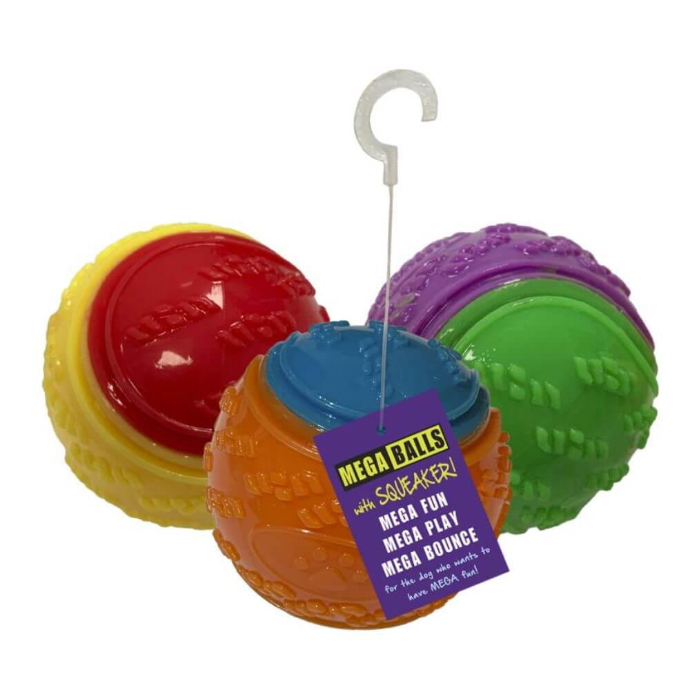 TPR Mega Ball With Squeaker 6cm