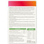 A product information card for Beaphar Stress-Less Herbal Calming Tablets, showing the product name, usage instructions, dosage table for pets, ingredients, and contents on a white background.