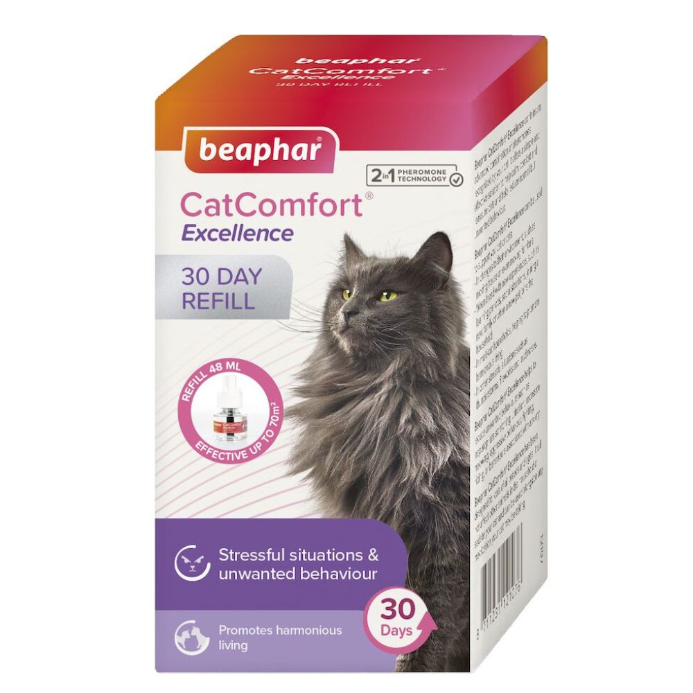 Beaphar CatComfort Excellence Diffuser Refill | 30 Day Calming