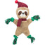 Trixie Sloth | Christmas Plush & Rope Dog Toy