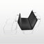 Trixie Car Travel Hammock Cover | Dog Back Seat Protector with Belt Slits & Reflective Elements