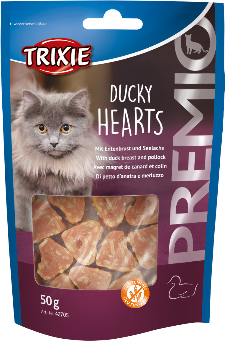 Trixie Premio Ducky Hearts 50g