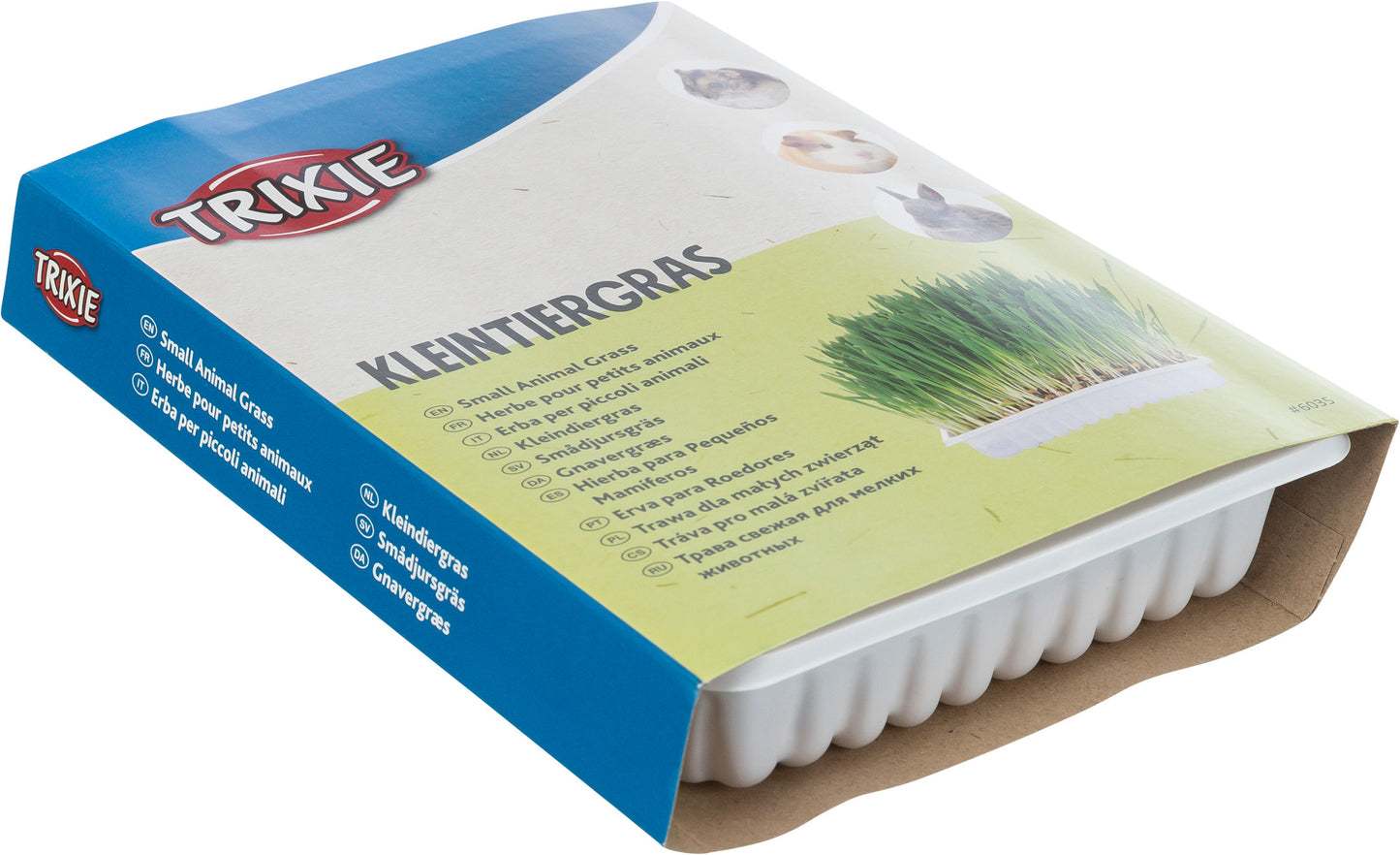 Trixie | Small Pet Enrichment | Grass, Wheat, Oats & Barley Blend Bowl - 100g