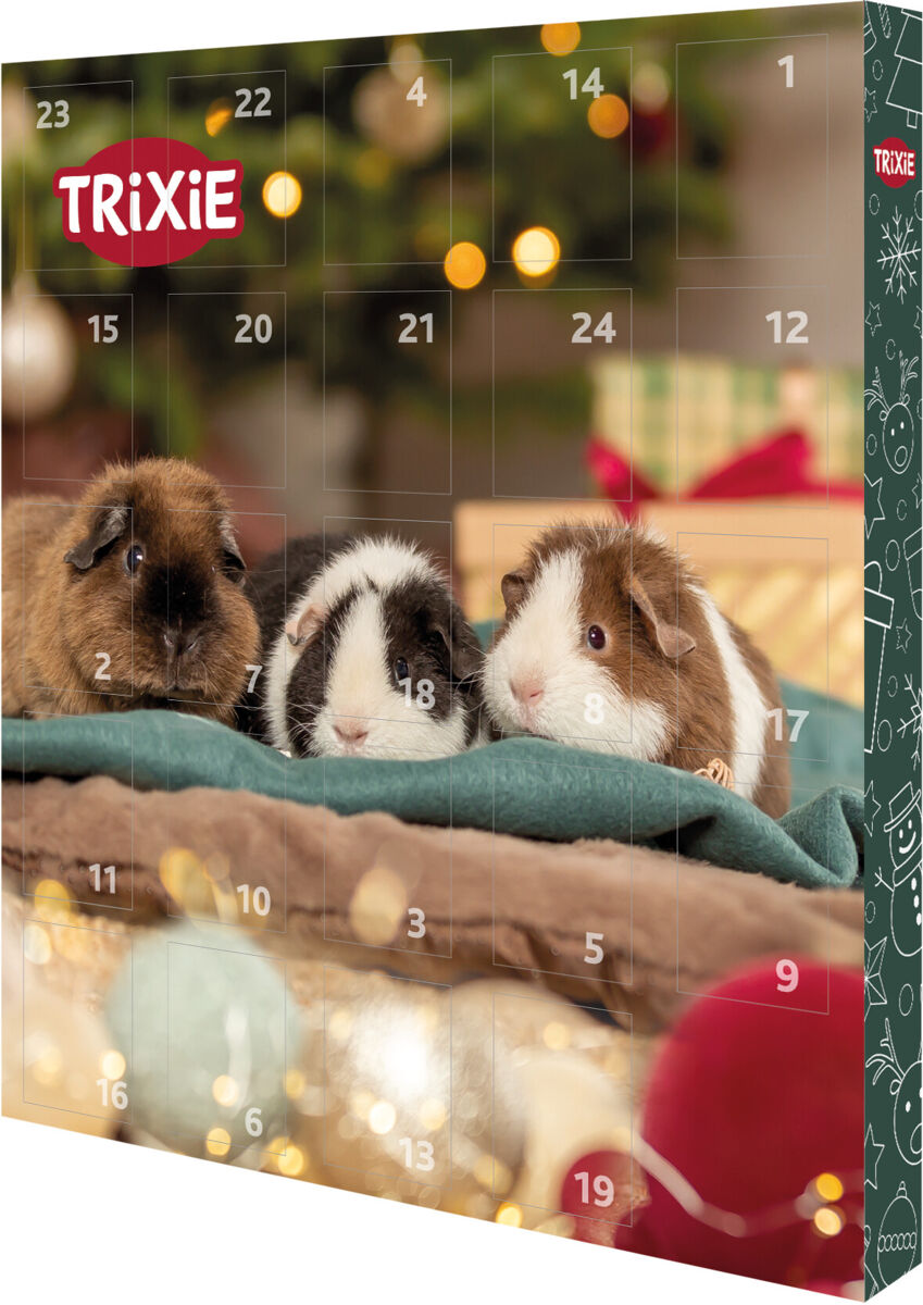 Trixie Small Pet Advent Calendar | 24 Grain-Free Treats | Pet Connection