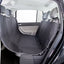 Trixie Car Travel Hammock Cover | Dog Back Seat Protector with Belt Slits & Reflective Elements