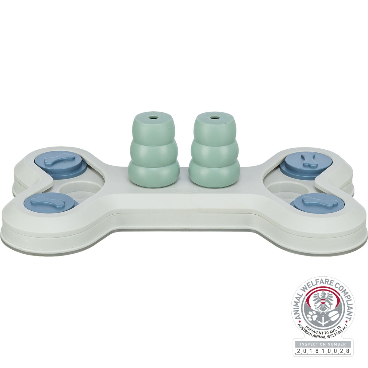 Trixie Flip Bone Dog Toy | Interactive Puzzle Feeder for Dogs