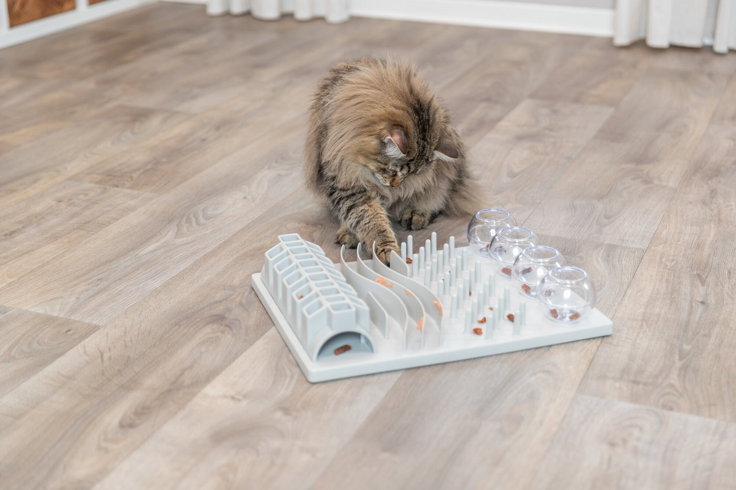 Trixie | Cat Activity Fun Board Strategy Game Toy | Five-in-One Puzzle For Cats