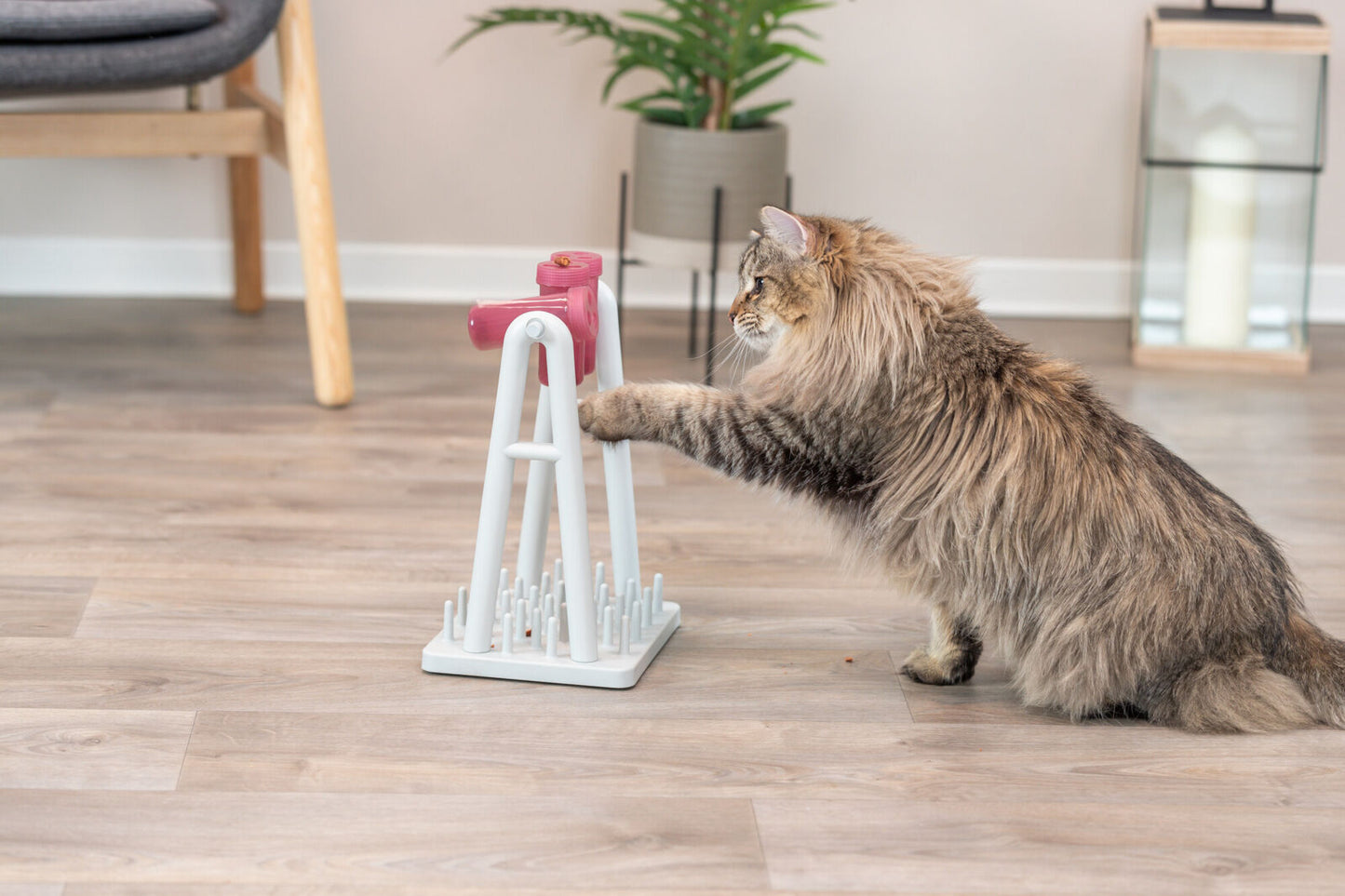 Trixie Turn Around Strategy Game | Cat Puzzle Feeder & Interactive Toy