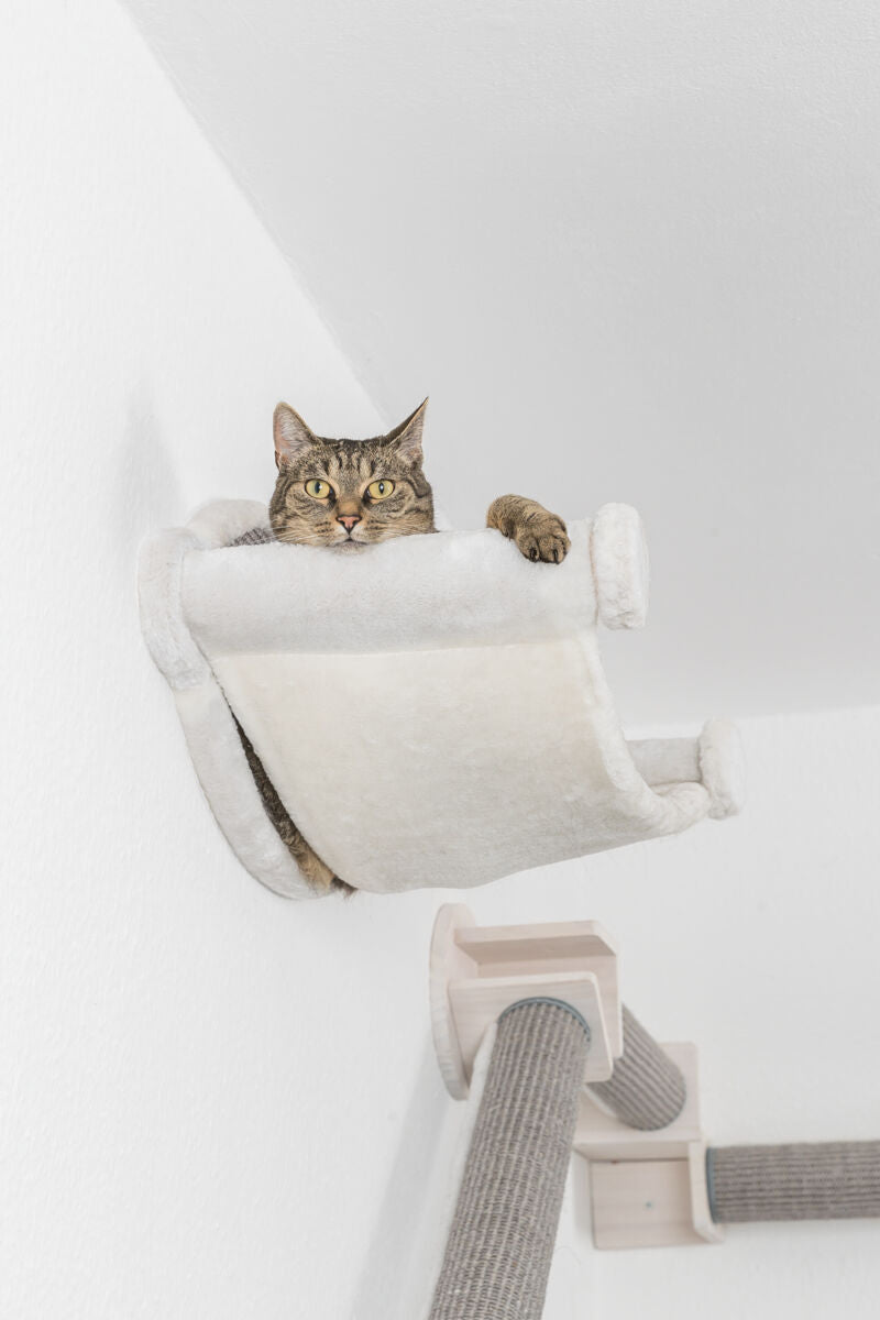 Trixie Wall Mounted Cat Hammock | Vertical Enrichment & Space Saving Bed