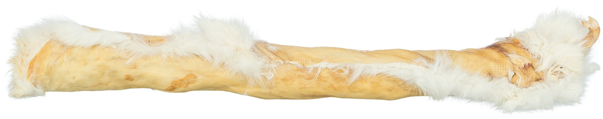 Trixie Rabbit Skin Roll with Fur | 45-50cm Natural Dog Chew 85g
