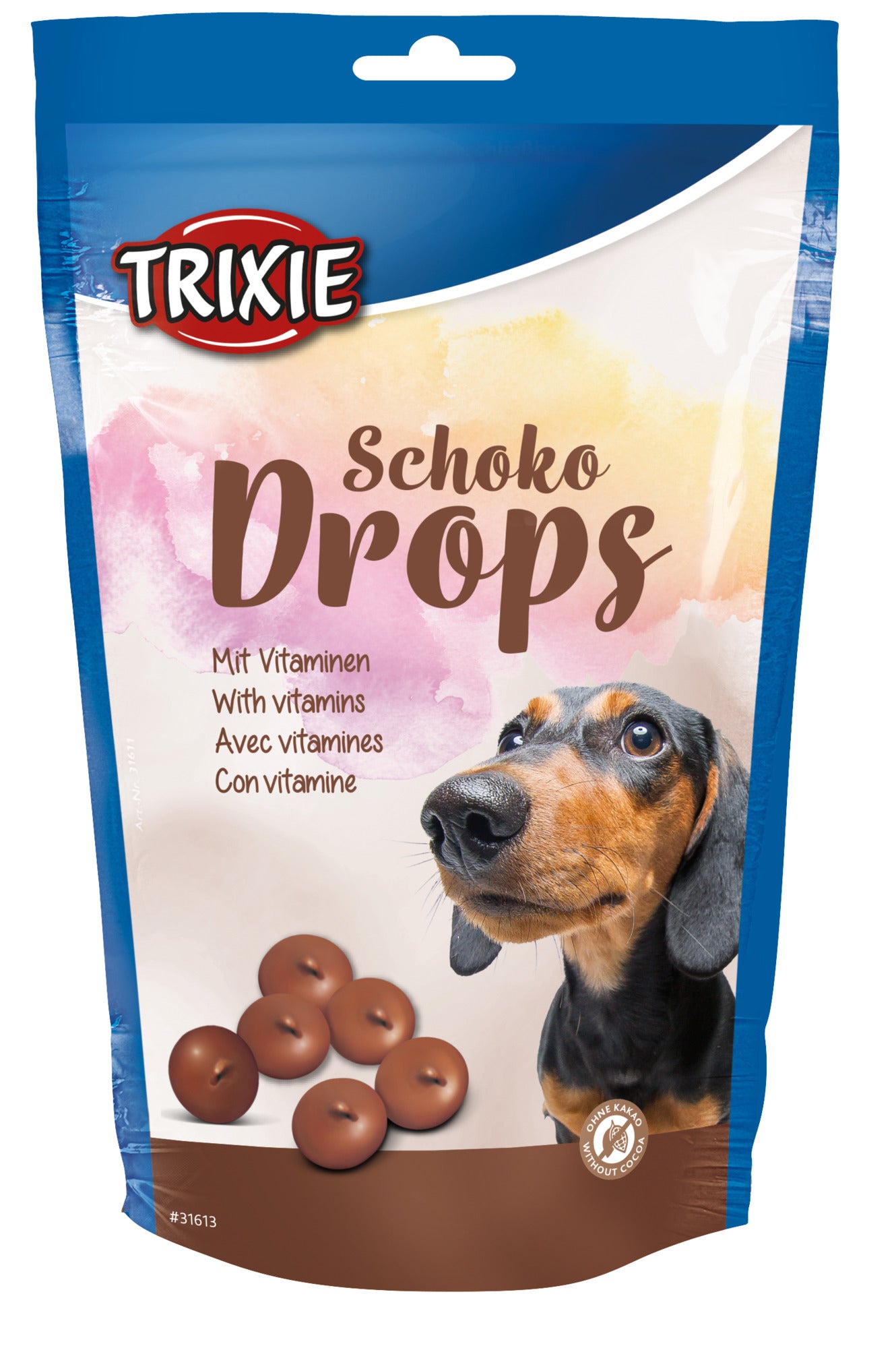 Trixie Dog Safe Chocolate Drops  | Vegetarian & No Cocoa | Training Treats