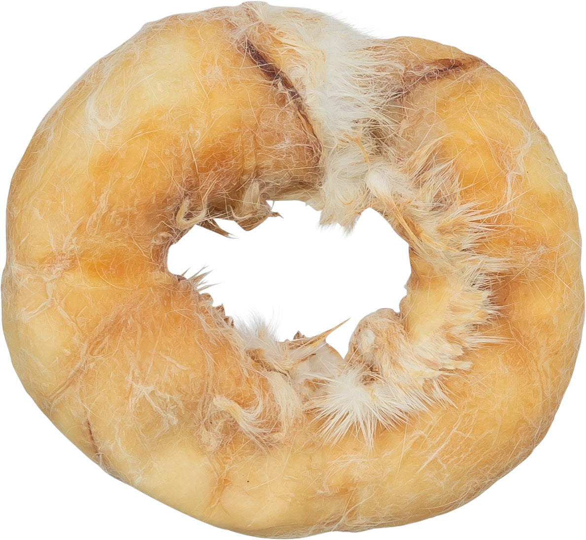 Trixie Rabbit Skin & Chicken Chewing Rings | 100g Dog Treats