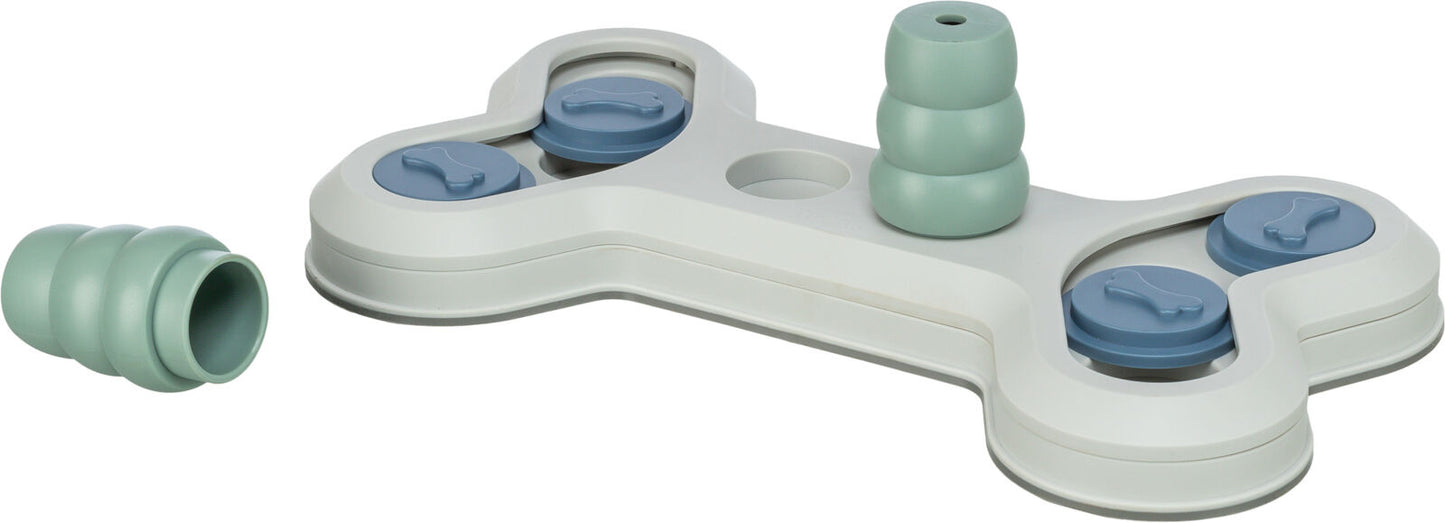 Trixie Flip Bone Dog Toy | Interactive Puzzle Feeder for Dogs