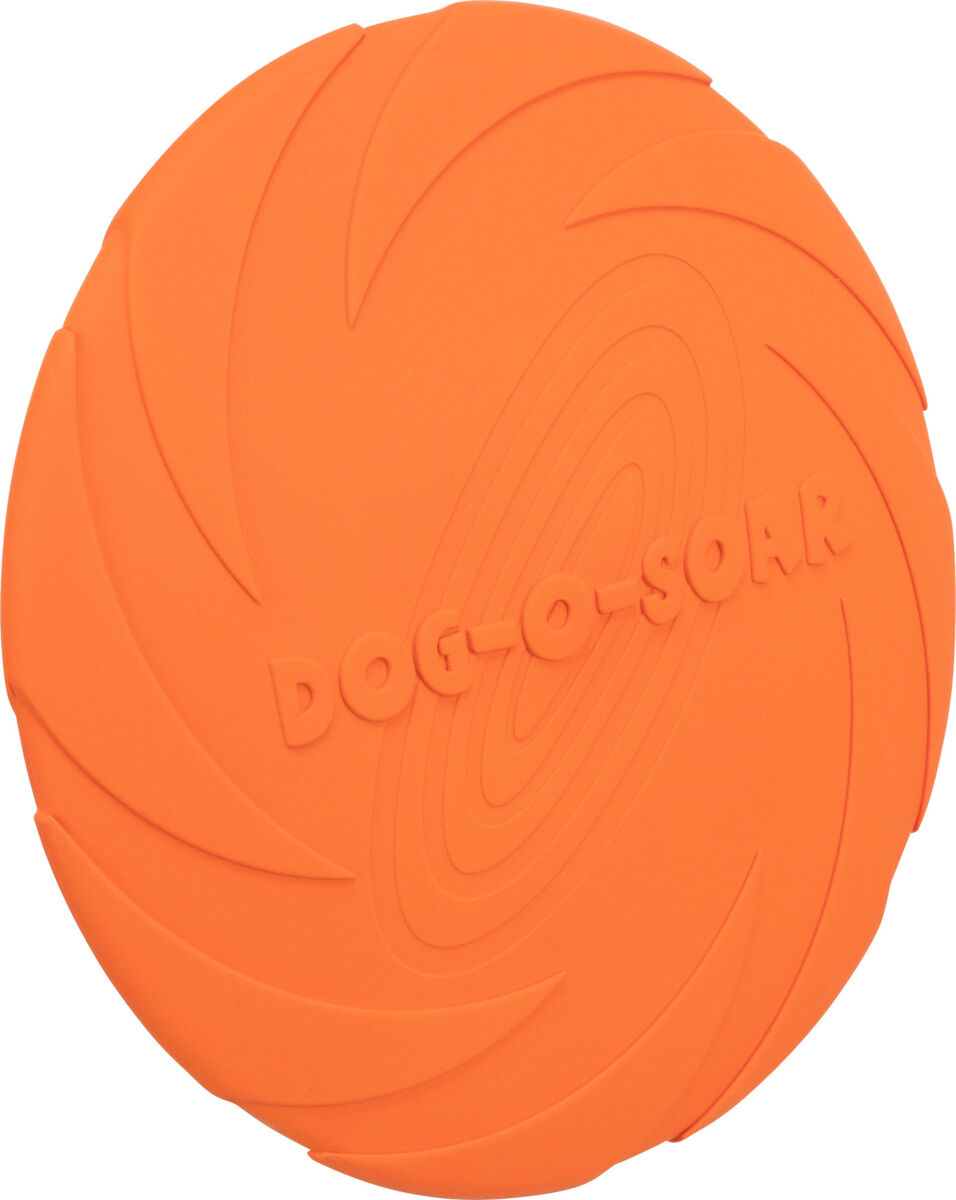 Trixie | Dog Sports Toy | Natural Rubber Disc Frisbee Roller