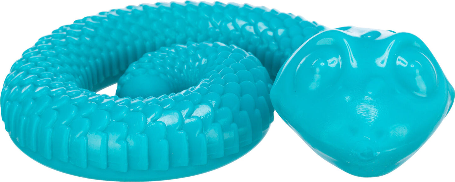 Trixie | TPR Snack Snake | Food Puzzle Dog Toy