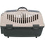 Trixie | Small Pet, Puppy & Kitten Transport Box | XS Capri 1 - Dark Grey & Light Grey