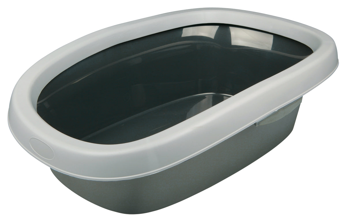 Trixie | Carlo Cat Litter Tray | For Large Cats & Kittens | With Rim