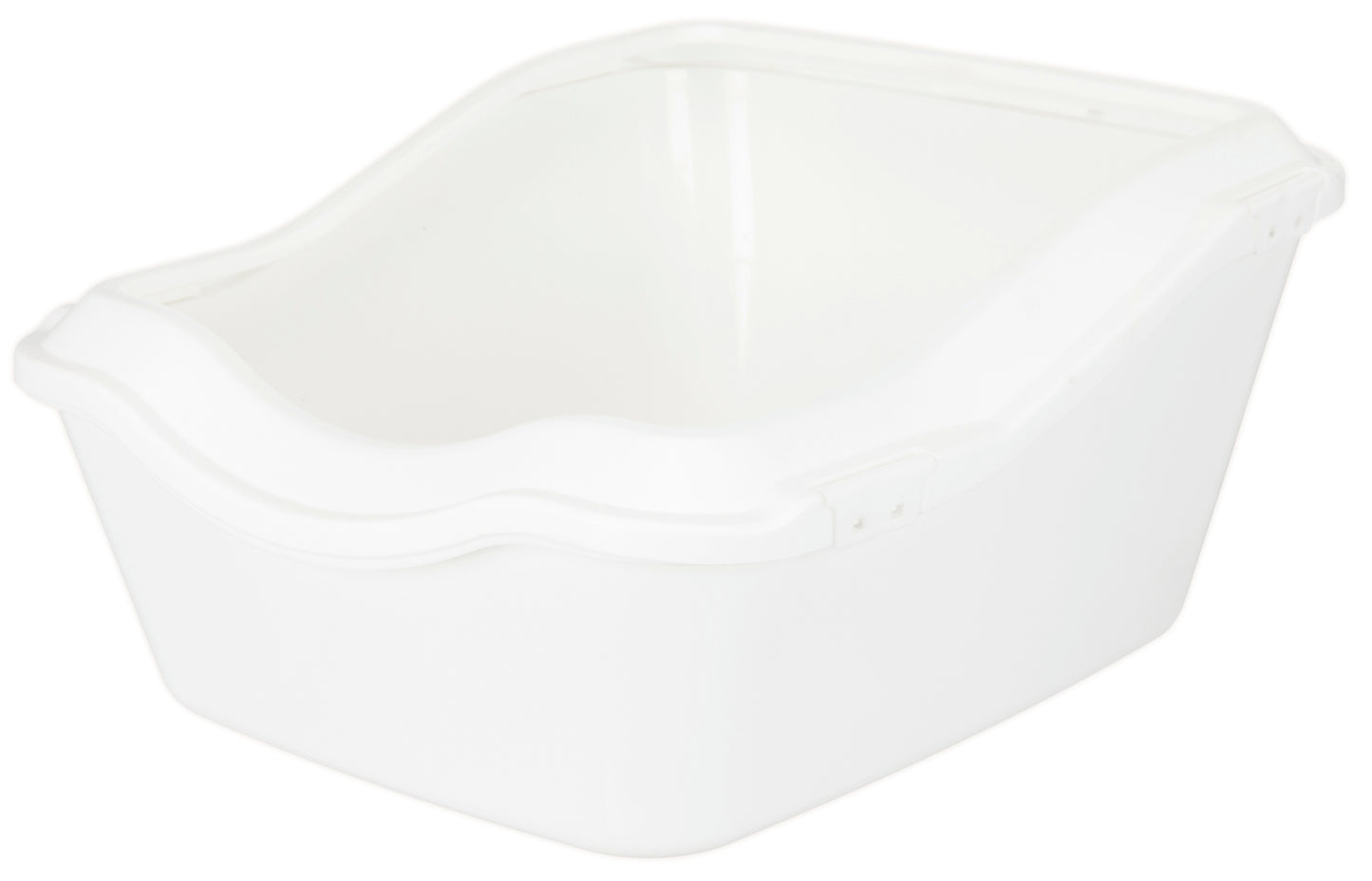 Trixie Cleany High Edge Cat Litter Tray with Rim (54x45x29cm) - For Large & Messy Cats