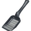 Dark grey cat litter scoop for cleaning cat litter trays