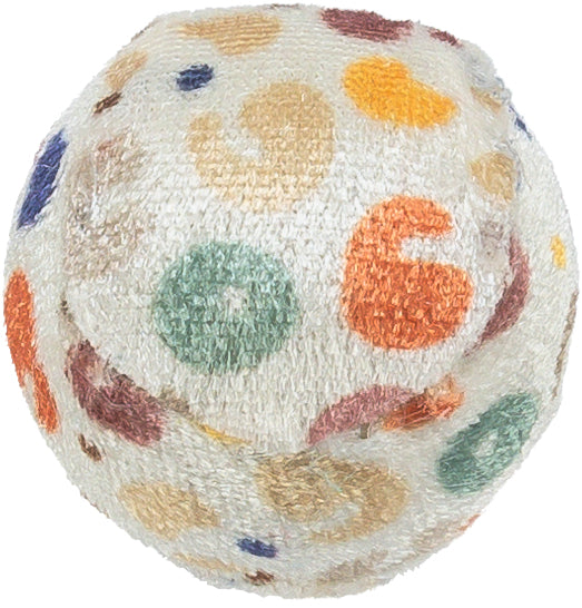 Trixie Set of Toy Balls with Leopard Print - Engaging Cat Play with Bells (4 Pcs)