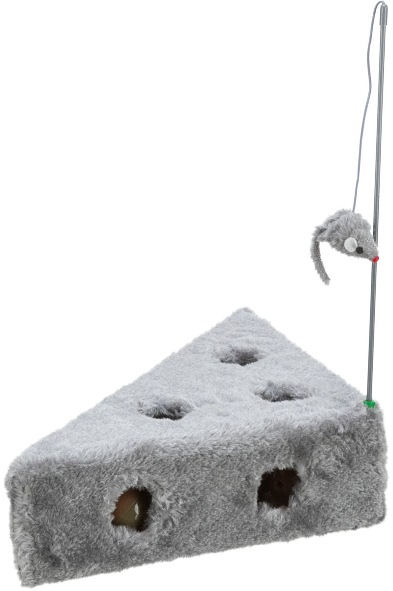 Trixie | Cats Cheese With Dangling Toy And 3 Balls | 36x8x26cm