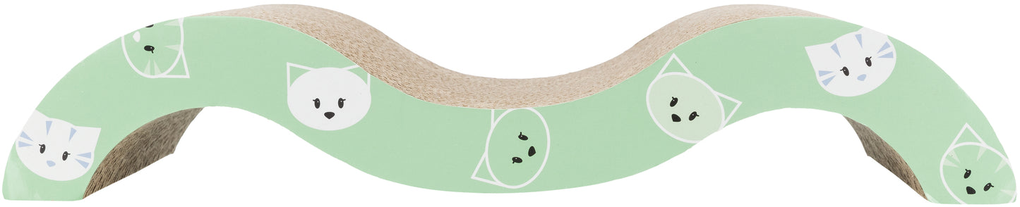 Trixie Mimi Scratching Wave Blue 50 X 9 X 23cm