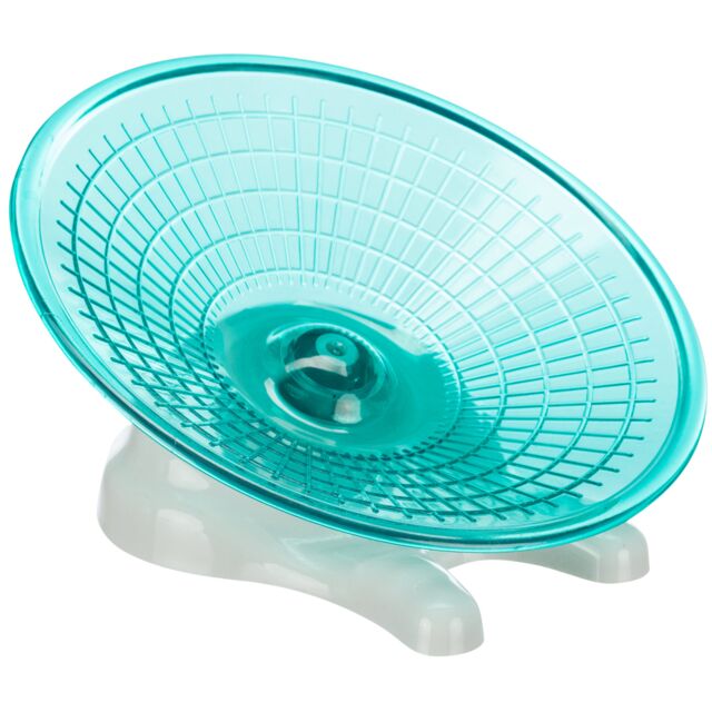 Trixie Running Disc for Hamsters, Degus &  Mice | Silent Exercise Wheel | 15cm &  20cm