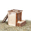 Trixie Natural Living | Small Pet Enrichment | Wooden Playing & Digging Tower - 20cm