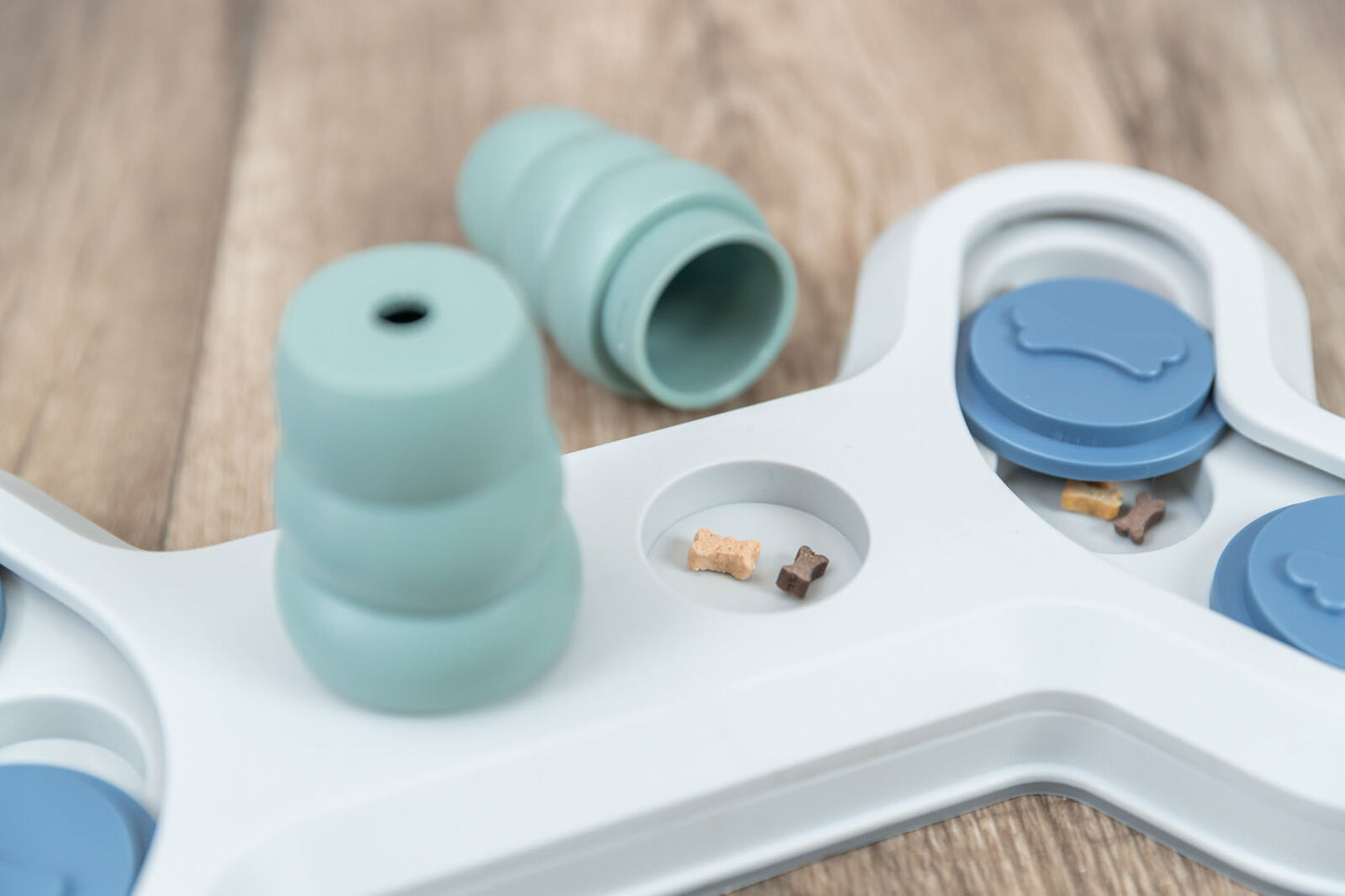 Trixie Flip Bone Dog Toy | Interactive Puzzle Feeder for Dogs