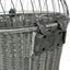 TRIXIE Polyrattan Front Dog Bike Basket - Replacement Holder Also Available.