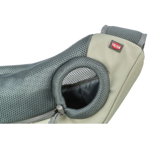 Trixie Front Pet Puppy Carrier Sling Light Green Hands-Free Dog Sling for Small Pets up to 5kg