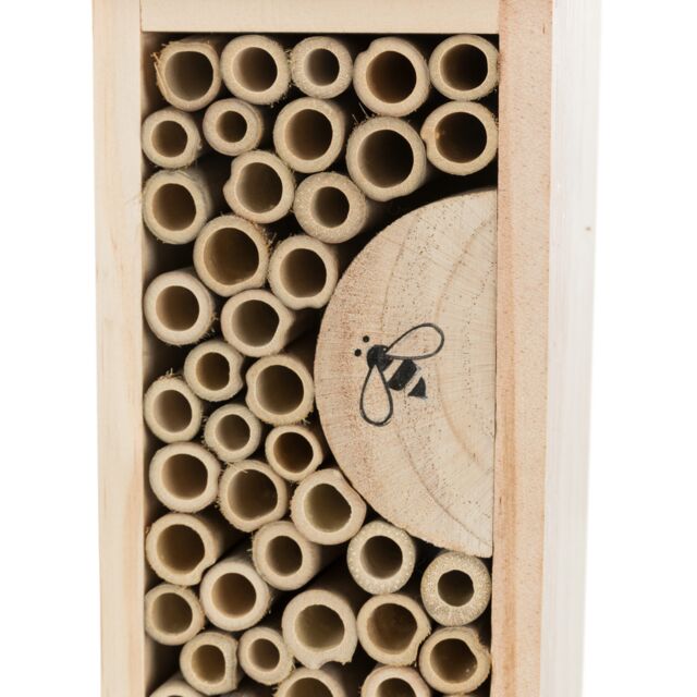Trixie Bee Hotel - Meets UK Conservation Standards | Untreated Pine (11 30 14 cm)
