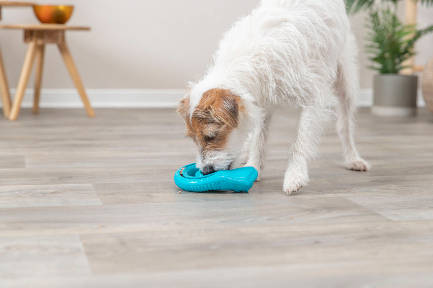 Trixie | TPR Snack Snake | Food Puzzle Dog Toy