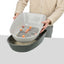 Trixie Berto Hygienic Waste Separating Cat Litter Tray with Rim