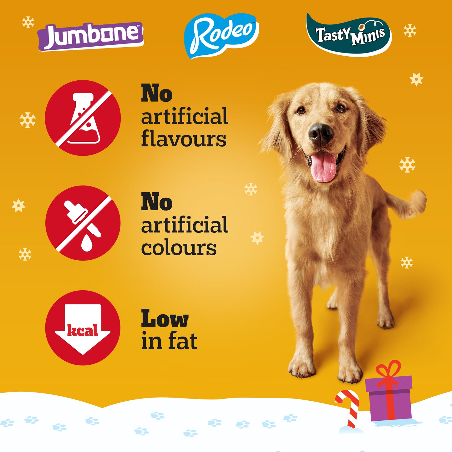 Pedigree Christmas Stocking | Festive Dog Treat Selection Gift Pack