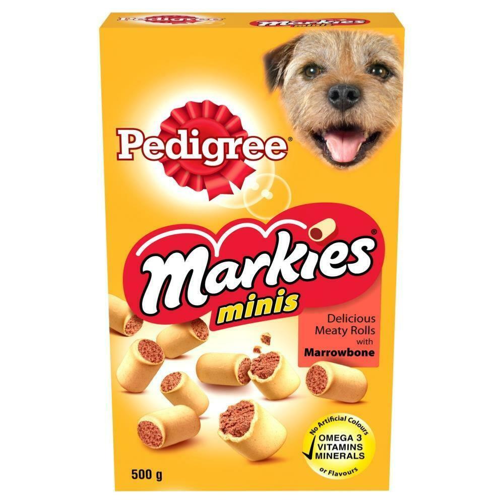 Pedigree | Dog Biscuits | Markies Meaty Rolls with Marrowbone