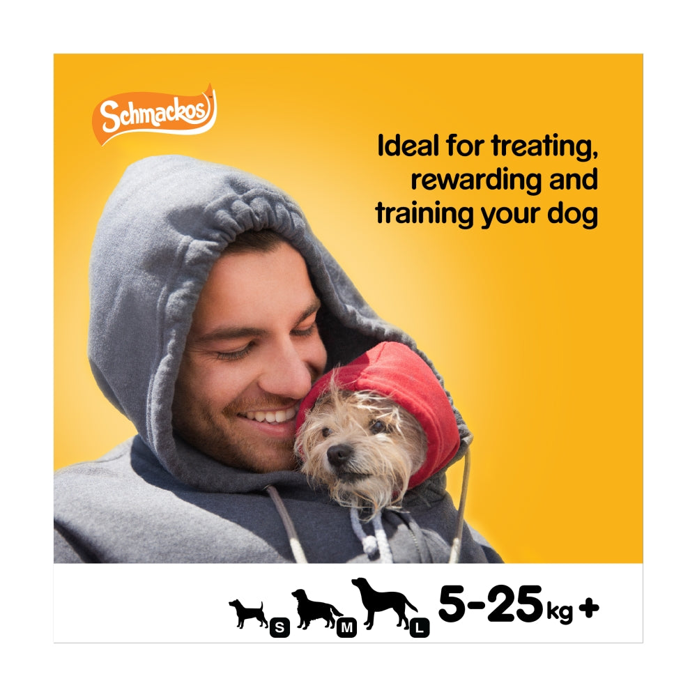 Pedigree Schmackos Fish Dog Treat Strips (20 Pack)