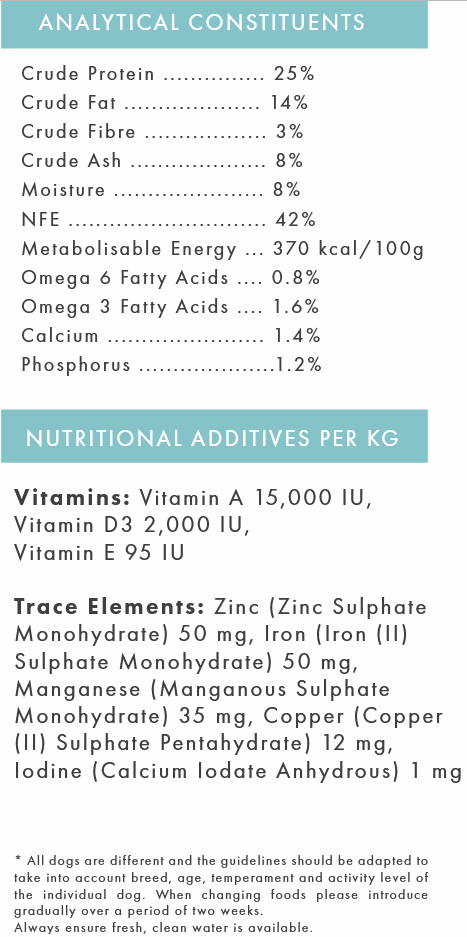 Haddock with Sweet Potato & Parsley | Hypoallergenic Dry Dog Food | Grain Free by Pet Connection