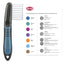 Trixie DeMatting Bent Teeth Comb 9 Blade Dog Grooming Tool (UK & Ireland)