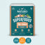 NATURO Superfoods natural dog food packaging on a light blue background