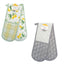 Country Club Oven Gloves & Gauntlets | Geometric & Lemon Designs