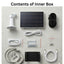 Contents of a bird nest box with camera